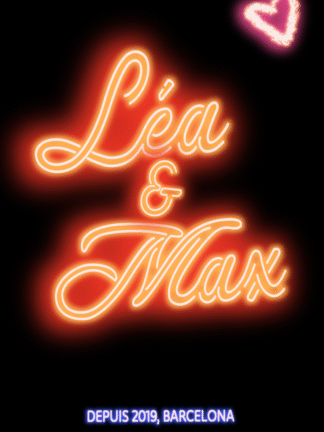 Affiche Personnalisée "Prénoms en Néon" – Votre Amour Illuminé ✨💡