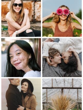 Créez un Photo Collage Personnalisé Unique – Affiche avec Vos Photos et Texte